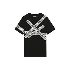 Хлопковая футболка Dsquared2