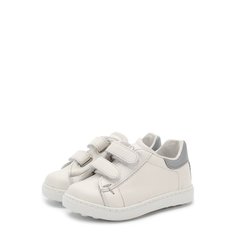 Кожаные кеды с застежками велькро Tod’s