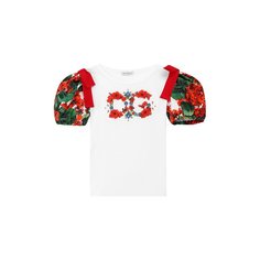 Хлопковый топ Dolce & Gabbana
