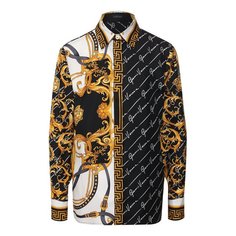 Шелковая рубашка Versace