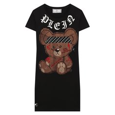 Хлопковое платье Philipp Plein