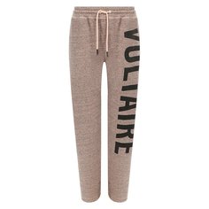 Брюки из смеси хлопка и вискозы Zadig&Voltaire