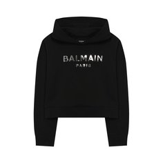 Укороченное худи Balmain