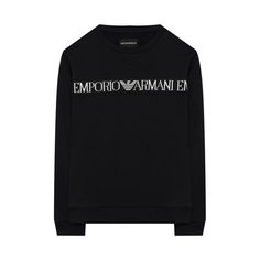 Хлопковый свитшот Emporio Armani