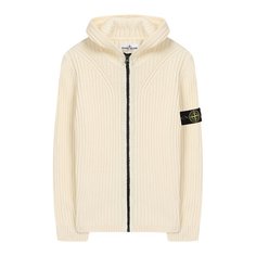 Хлопковый кардиган с капюшоном Stone Island