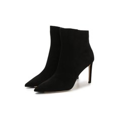 Замшевые ботильоны Helaine 85 на шпильке Jimmy Choo