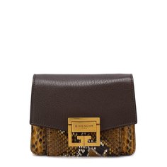 Сумка GV3 из кожи питона Givenchy