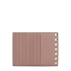 Кожаный футляр для кредитных карт Valentino Garavani Rockstud Valentino