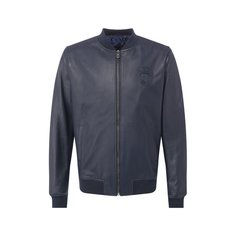 Кожаный бомбер Billionaire