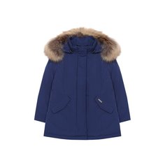 Парка с меховой отделкой на капюшоне Woolrich