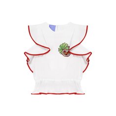 Хлопковый топ Stella Jean Kids