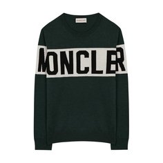 Шерстяной пуловер Moncler Enfant