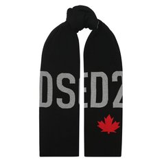 Шарф из смеси хлопка и кашемира Dsquared2
