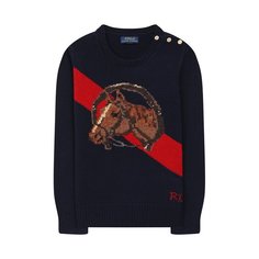 Пуловер из шерсти и хлопка Polo Ralph Lauren
