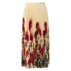 Плиссированная юбка Dries Van Noten