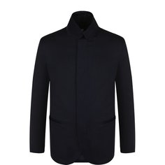 Шерстяной пуховик на молнии с подстежкой Giorgio Armani