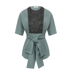 Шелковый топ Brunello Cucinelli