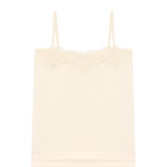 Майка из вискозы с кружевной отделкой La Perla