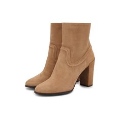 Замшевые ботильоны Tod’s