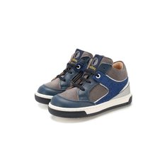 Кожаные кеды Walkey