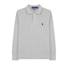 Хлопковое поло с длинными рукавами Polo Ralph Lauren