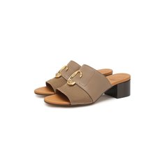 Кожаные мюли Chloé C Chloé