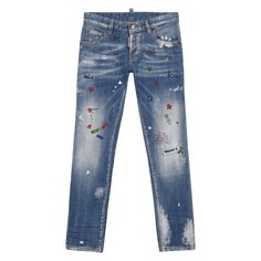 Джинсы прямого кроя Dsquared2