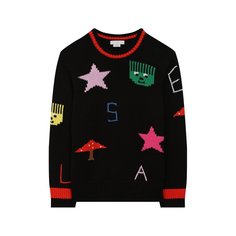 Пуловер из хлопка и шерсти Stella McCartney