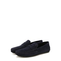 Замшевые мокасины с перемычкой Tod’s