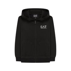 Хлопковая толстовка с капюшоном Ea 7