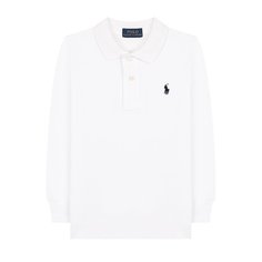 Хлопковое поло с длинными рукавами Polo Ralph Lauren