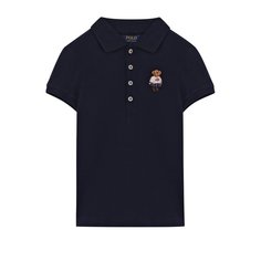 Хлопковое поло с вышивкой Polo Ralph Lauren