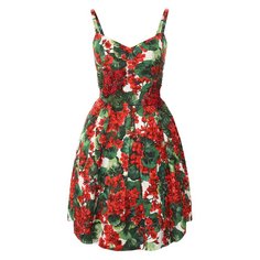Платье из смеси хлопка и вискозы Dolce & Gabbana
