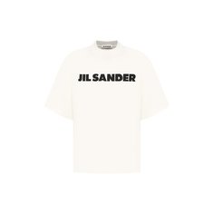 Хлопковая футболка Jil Sander
