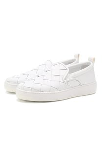 Кожаные слипоны Bottega Veneta