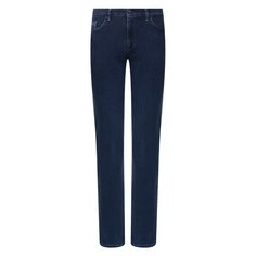 Джинсы с отделкой из кожи аллигатора Zilli