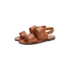 Кожаные сандалии Ralph Lauren