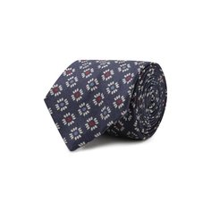 Галстук из смеси шелка и шерсти Kiton