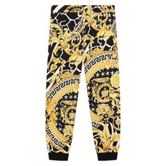Хлопковые джоггеры Versace
