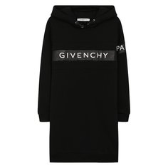 Хлопковое платье с капюшоном Givenchy