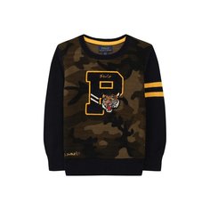 Хлопковый пуловер Polo Ralph Lauren