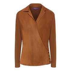 Замшевая блузка Ralph Lauren