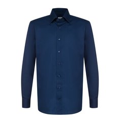 Хлопковая сорочка с воротником кент Zilli