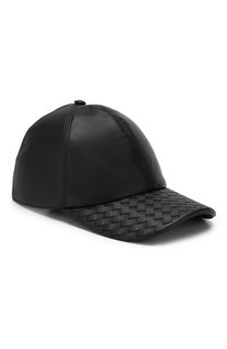 Кожаная бейсболка Bottega Veneta