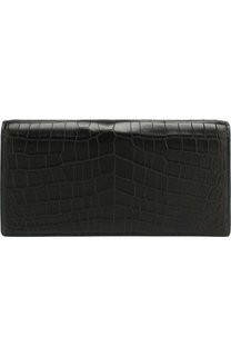 Портмоне из кожи крокодила с отделениями для кредитных карт Bottega Veneta