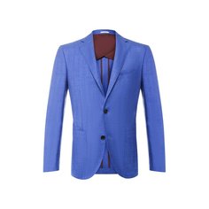 Пиджак из смеси шерсти и шелка Luciano Barbera