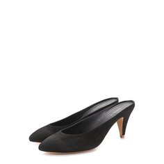 Замшевые мюли с глубоким вырезом Mansur Gavriel