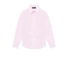 Хлопковая рубашка прямого кроя Dal Lago