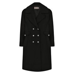 Двубортное пальто из шерсти Ermanno Scervino