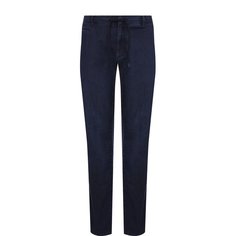 Хлопковые брюки прямого кроя с поясом на кулиске Zilli